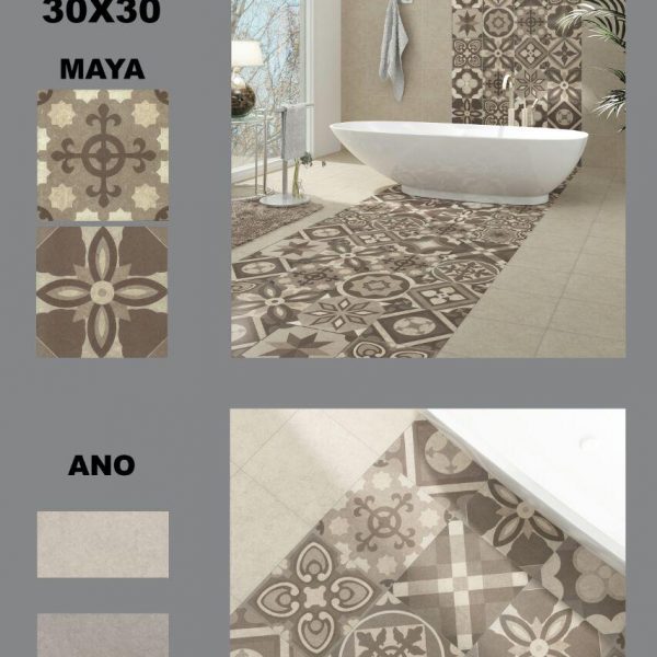 پرسلان مایا 30*30 تکسرام 3300