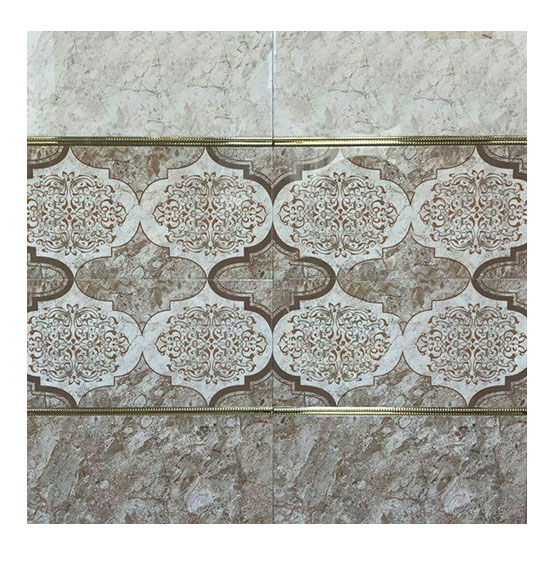 کاشی ارغوان طرح آرینا قهوه ای 60*30 کد 3659