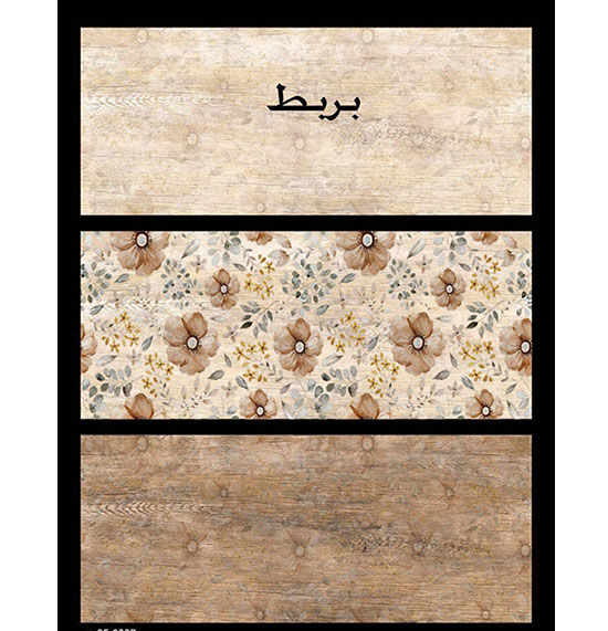 کاشی عمارت طرح بربط 60*30 کد 3656