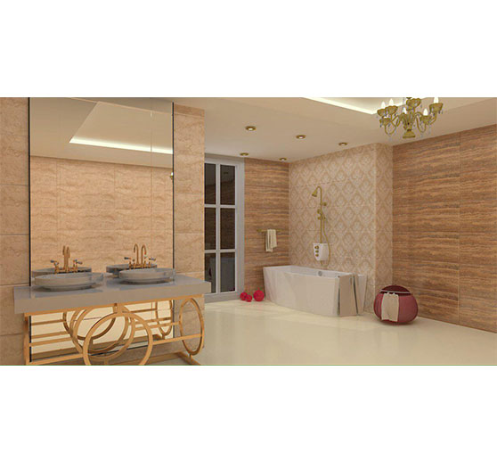 سرامیک تک گل بنیتا/نیروانا گردویی/سیلوانا بژ کد 4107