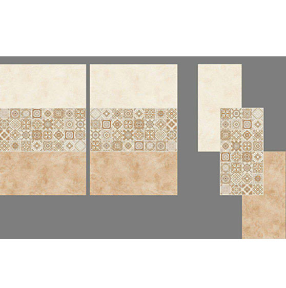 کاشی ارغوان طرح لیندا کرم 60*30 کد 3636