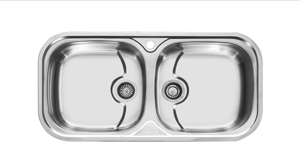 سینک استیل توکار اخوان کد 1651