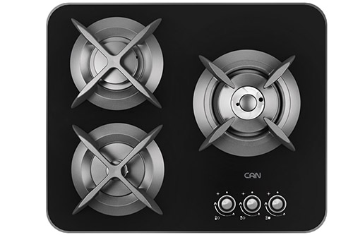 اجاق گاز صفحه‌ای شیشه‌ای کن مدل CG-8301 کد 1516
