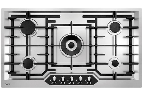 اجاق گاز صفحه ای استیل کن 530M کد 1524