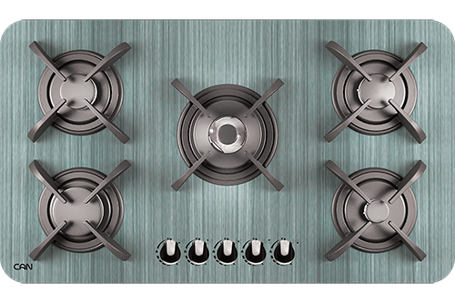 اجاق گاز صفحه‌ای شیشه‌ای کن مدل cg-8501 کد 1510