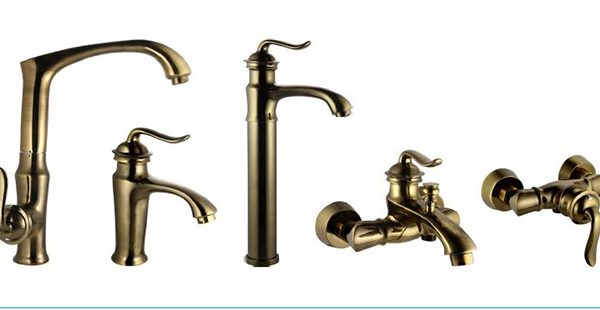 ست شیرآلات اوج مدل امپریال زیتونی کد 0173